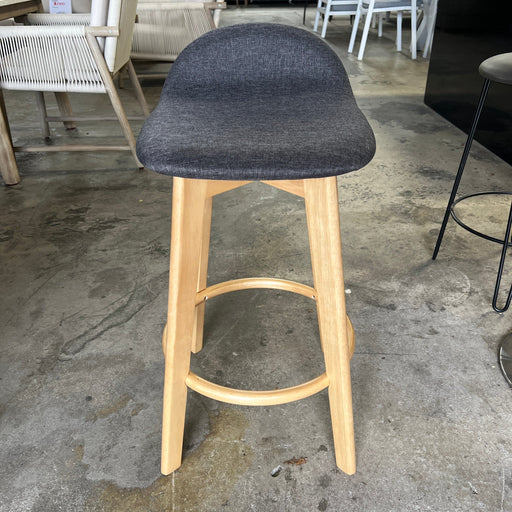 DIAMOND Caufield Stool-Natural Espresso Seat discounted furniture in Adelaide