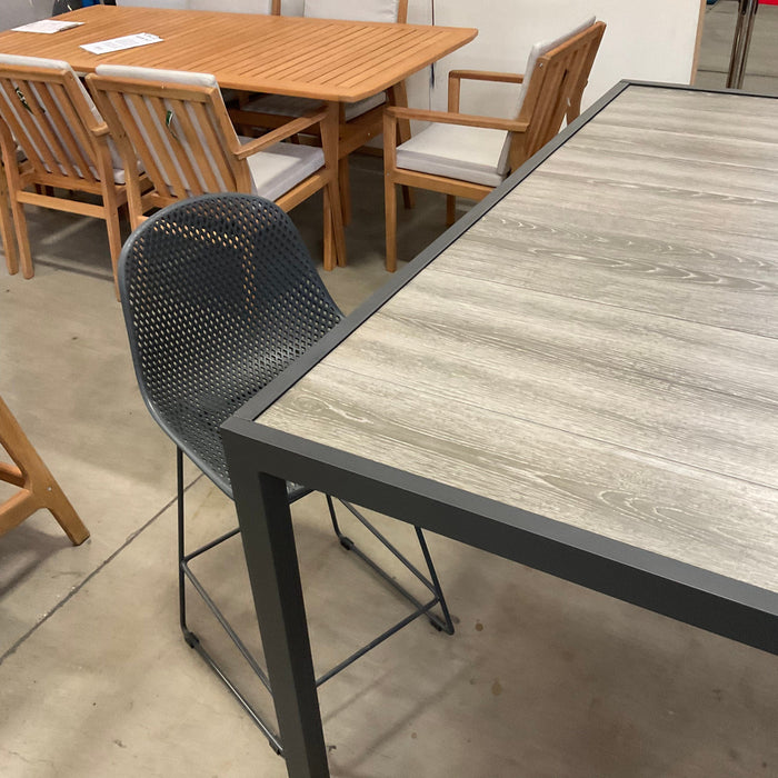 GOOD Ekaterina Bar Table Gunmetal discounted furniture in Adelaide
