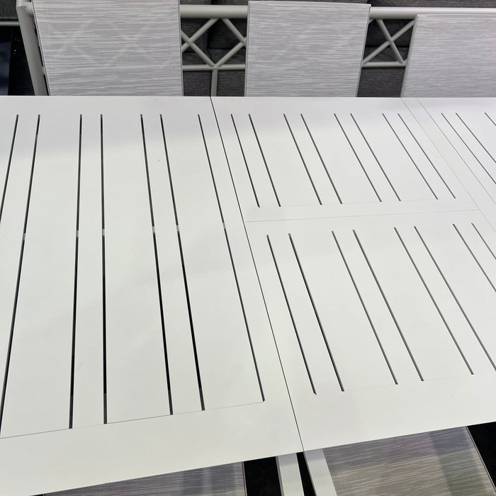 GOODUSD Picque Outdoor Extension Table-White discounted furniture in Adelaide