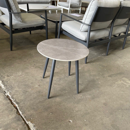 GOODUSD Dome Side Table- Gunmetal discounted furniture in Adelaide