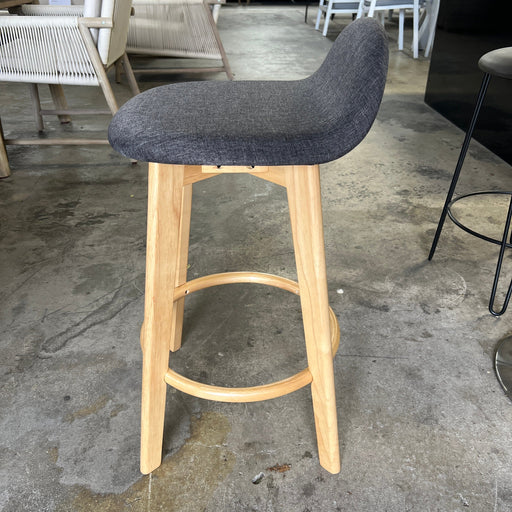 DIAMOND Caufield Stool-Natural Espresso Seat discounted furniture in Adelaide