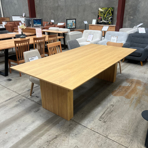 TASTE Seaton Table 240cm-Natural discounted furniture in Adelaide