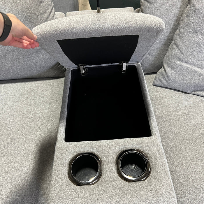 CORAL Paige Modular - rev chaise Artic Haze discounted furniture in Adelaide