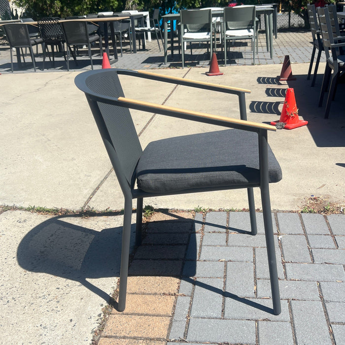 TASTE Miami Outdoor Chair - Charcoal discounted furniture in Adelaide