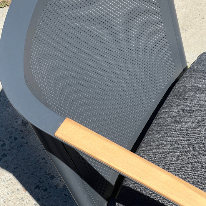 TASTE Miami Outdoor Chair - Charcoal discounted furniture in Adelaide