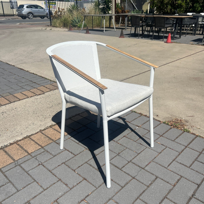 TASTE Miami Outdoor Chair - White discounted furniture in Adelaide