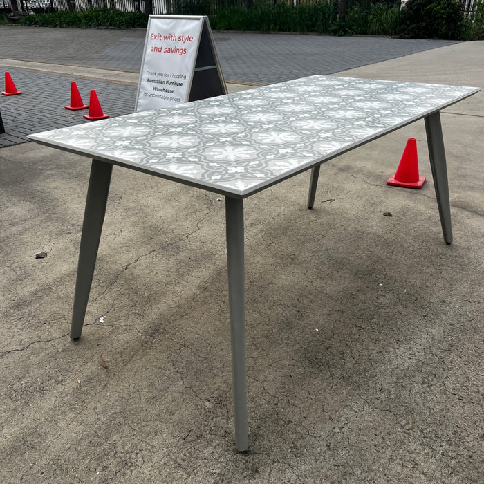 GOOD Leon Table Ceramic- White discounted furniture in Adelaide