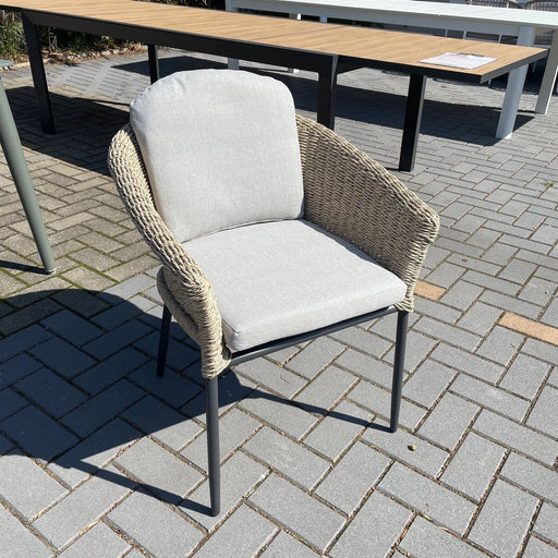 GOODUSD Casita Outdoor Dining Chair-Gunmetal discounted furniture in Adelaide