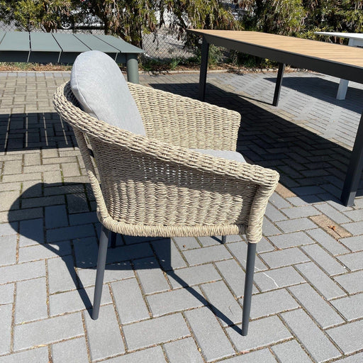 GOODUSD Casita Outdoor Dining Chair-Gunmetal discounted furniture in Adelaide