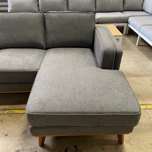 CORAL Dahlia RHF 3 Seat with Chaise -Grey discounted furniture in Adelaide