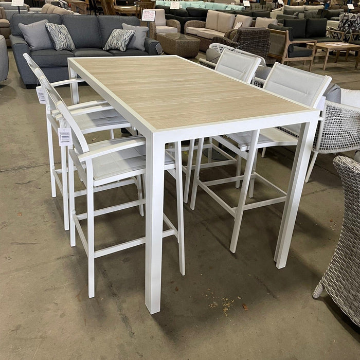 GOOD Ekaterina Bar Table White discounted furniture in Adelaide