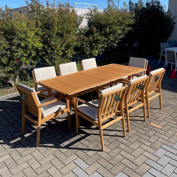GOOD Jack 9pce Dining Settting discounted furniture in Adelaide