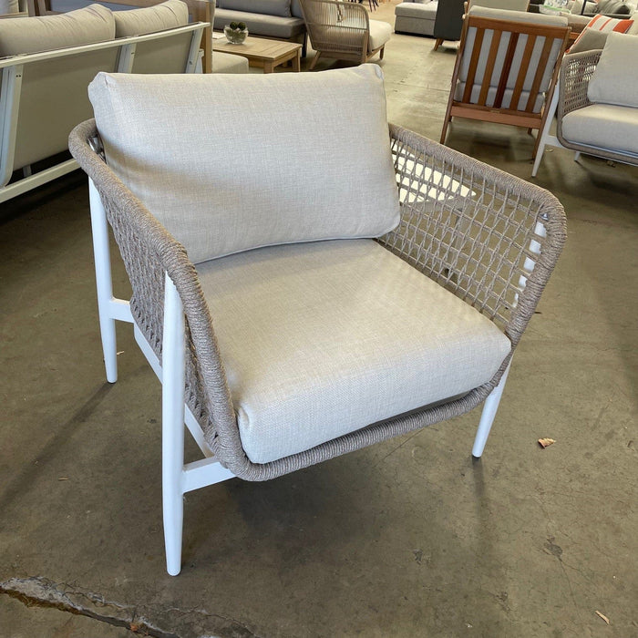 GOODUSD Mira 4 Pce Outdoor Lounge Suite-White discounted furniture in Adelaide