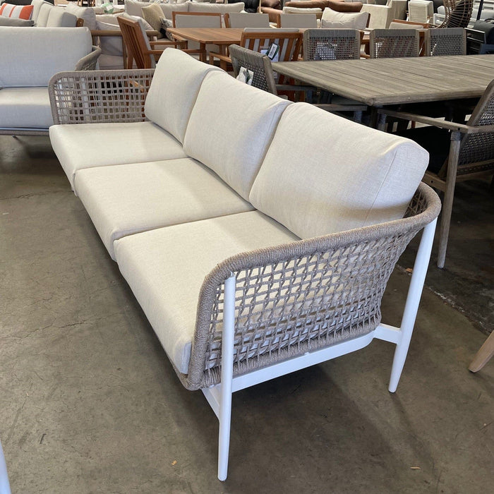 GOODUSD Mira 4 Pce Outdoor Lounge Suite-White discounted furniture in Adelaide