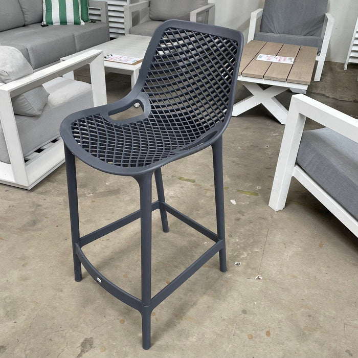 GOODUSD Nikita Bar Stool- Charcoal discounted furniture in Adelaide