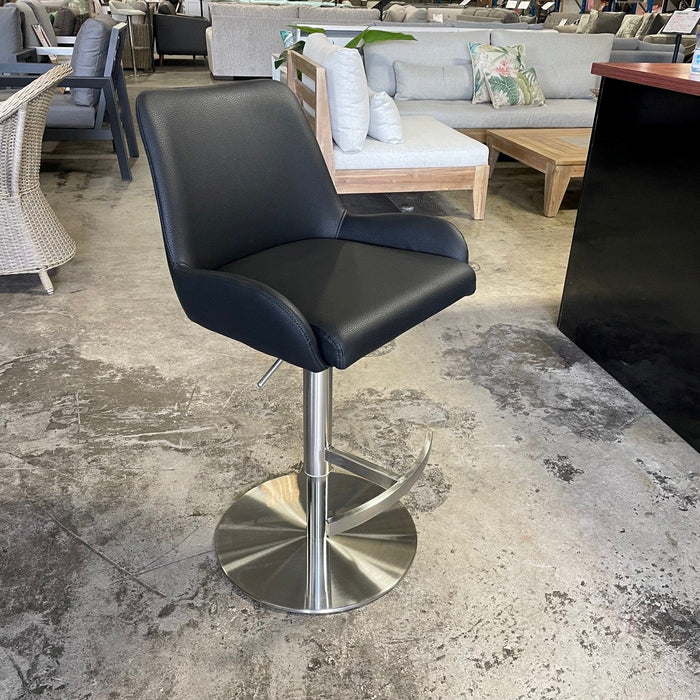 FOSHAN Norway Barstool Black discounted furniture in Adelaide