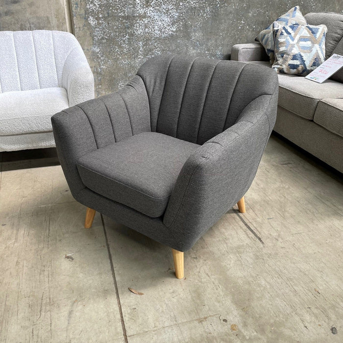 CORAL Ridges Chair -Charcoal discounted furniture in Adelaide