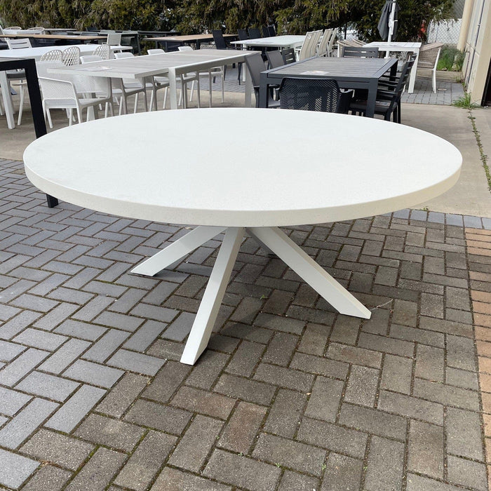 GOODUSD Rift Round Table-170cm GRC Terrazzo discounted furniture in Adelaide