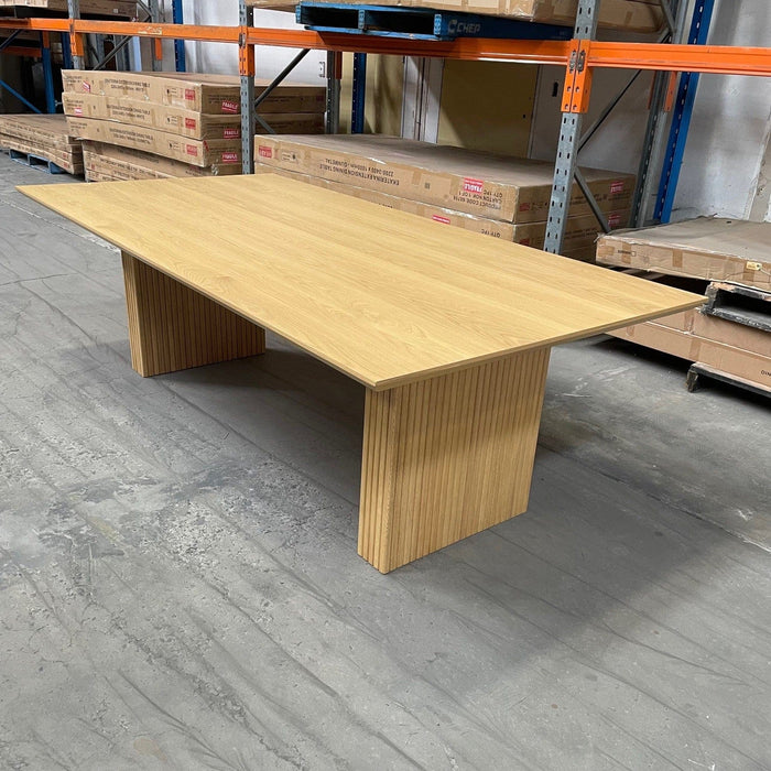 TASTE Seaton Table 240cm-Natural discounted furniture in Adelaide