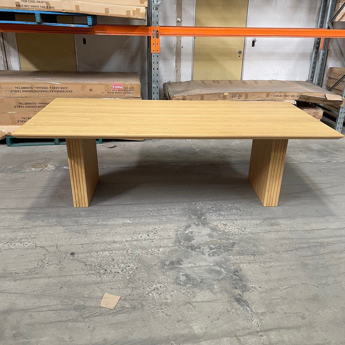 TASTE Seaton Table 240cm-Natural discounted furniture in Adelaide