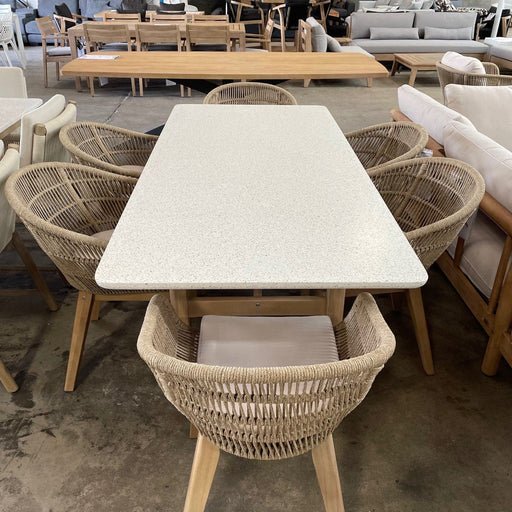 Australian Furniture Warehouse Tahlia 7pce dining-200cm Table discounted furniture in Adelaide