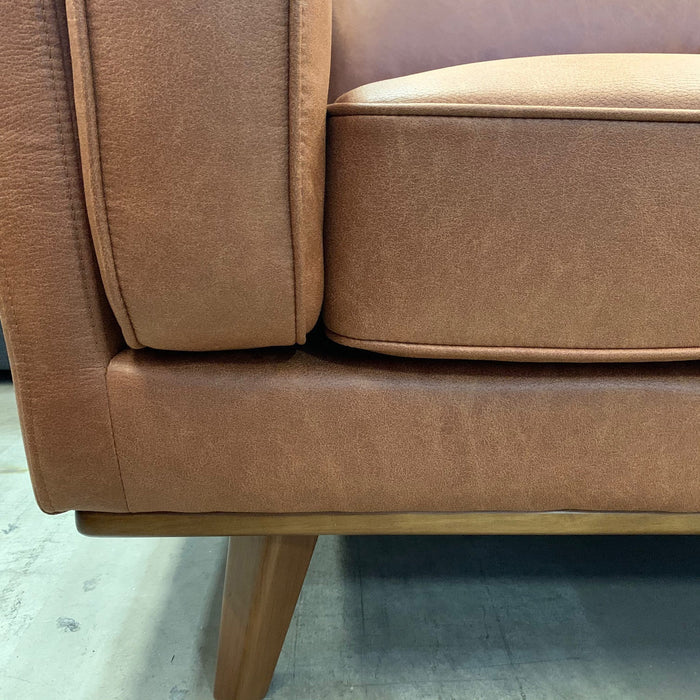 CORAL Dahlia 3S with Chaise RHF-Soft Tan discounted furniture in Adelaide