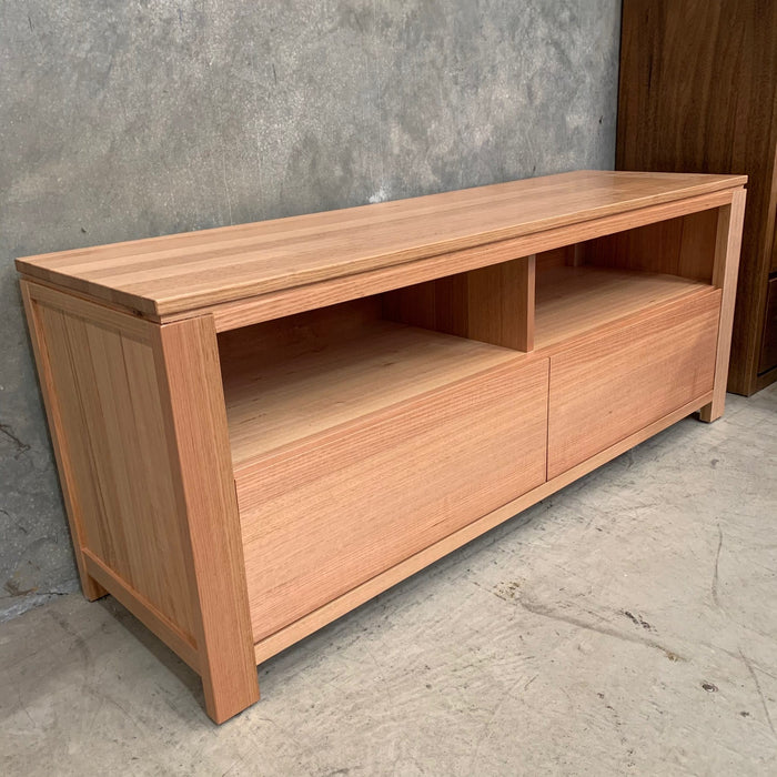 CLOUD Domus TV Unit 150cm 2drw 2 open discounted furniture in Adelaide
