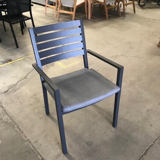 Australian Furniture Warehouse Mayfair Outdoor Chair -Gunmetal discounted furniture in Adelaide