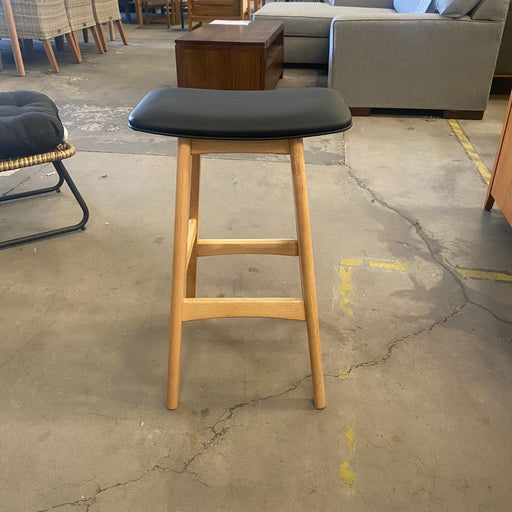 Australian Furniture Warehouse Gang Stool - Black/Natural discounted furniture in Adelaide