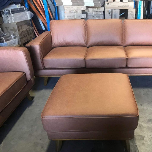 CORAL Dahlia 3+2 Seat Sofa - Tan Fabric discounted furniture in Adelaide