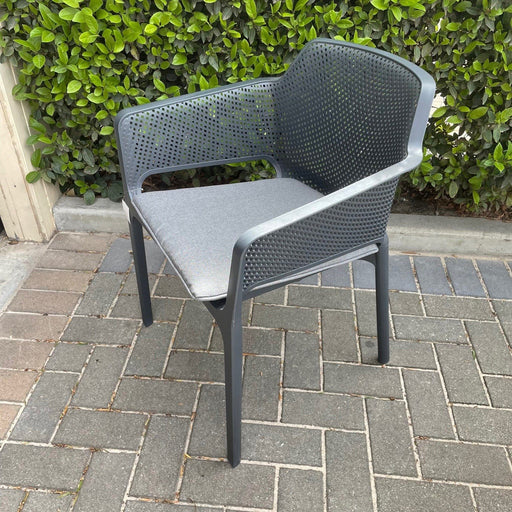 GOOD Bailey Chair - Charcoal with cushion discounted furniture in Adelaide