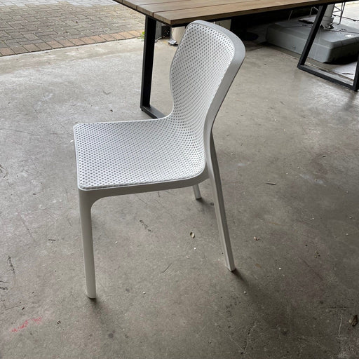 GOOD Bailey Outdoor Armless Chair -White discounted furniture in Adelaide