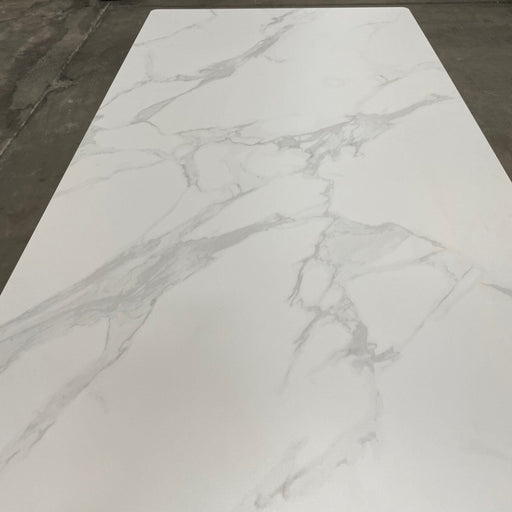 FOSHAN Calcutta Ceramic Table discounted furniture in Adelaide