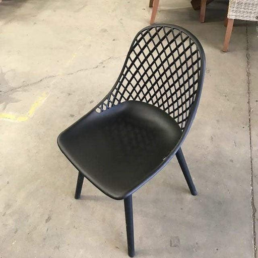 GOOD Cosmos Resin Chair -Black discounted furniture in Adelaide