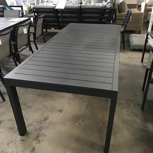 GOOD Eclipse Extension Table - Gunmetal discounted furniture in Adelaide