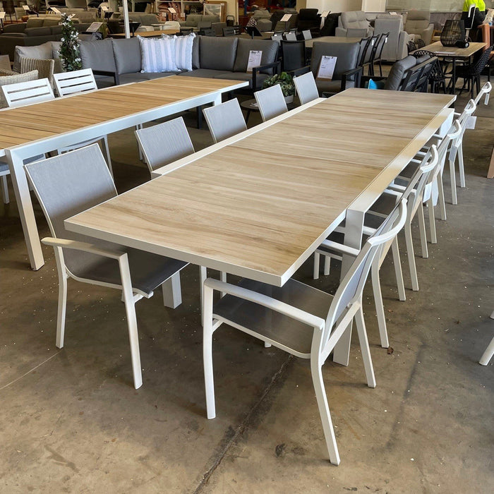 GOOD Ekaterina Extension Table White discounted furniture in Adelaide