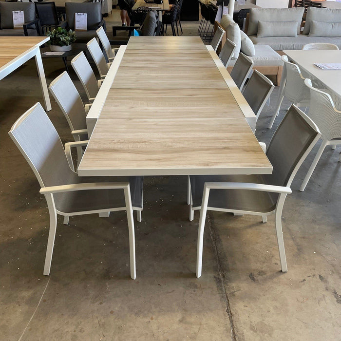 GOOD Ekaterina Extension Table White discounted furniture in Adelaide