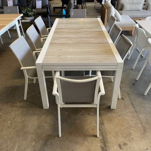 GOOD Ekaterina Extension Table White discounted furniture in Adelaide