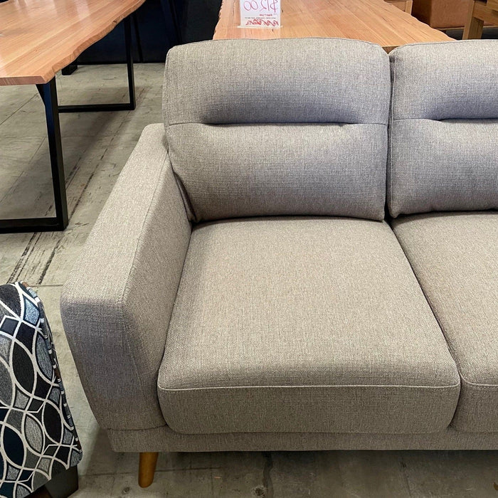 CORAL Harlow 3seat  Chaise RHF-Cocoa discounted furniture in Adelaide