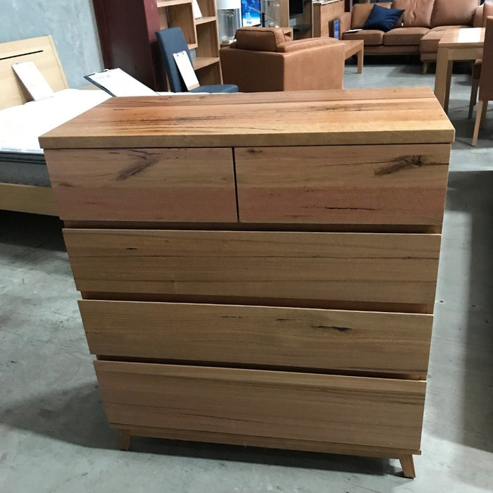 CLOUD Jasper Tallboy 5 Drawer discounted furniture in Adelaide