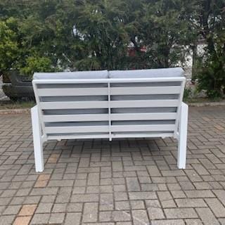 Australian Furniture Warehouse Matzo Outdoor 2 Seat Lounge -White discounted furniture in Adelaide