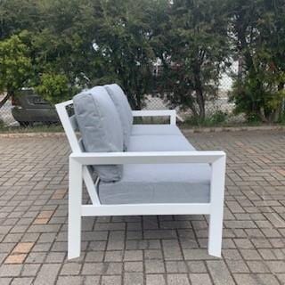 Australian Furniture Warehouse Matzo Outdoor 3 Seat Lounge -White discounted furniture in Adelaide