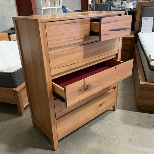 CLOUD Maxwell Tallboy Chest 6 drawer discounted furniture in Adelaide
