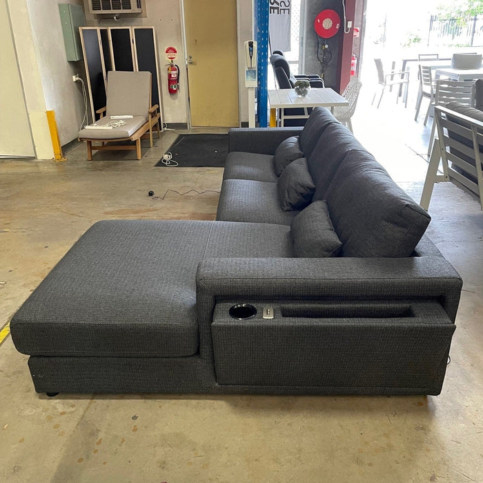 CORAL UPTOWN 3 SEAT WITH CHAISE RHF discounted furniture in Adelaide