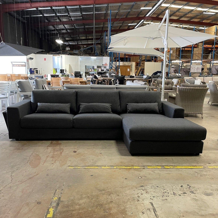 CORAL UPTOWN 3 SEAT WITH CHAISE RHF discounted furniture in Adelaide