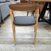 DIAMOND Sweden Chair Natural Black Seat discounted furniture in Adelaide