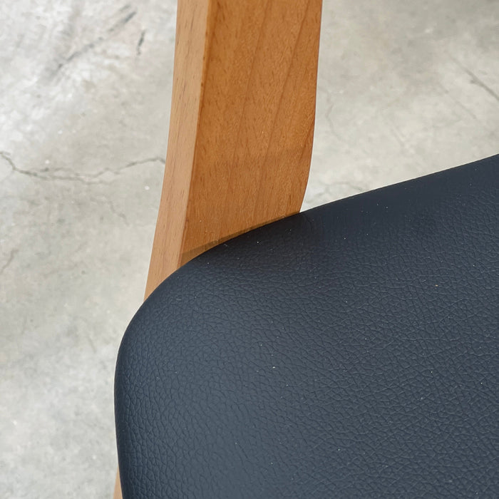 DIAMOND Sweden Chair Natural Black Seat discounted furniture in Adelaide