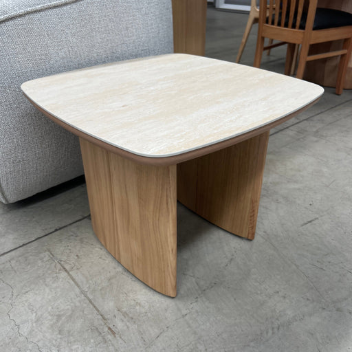 CORAL Lilly Lamp Table Sintered Stone discounted furniture in Adelaide
