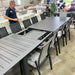 GOODUSD Picque Outdoor Extension Table-Gunmetal discounted furniture in Adelaide