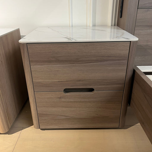 INSATO Barina Bedside-Urban Walnut discounted furniture in Adelaide